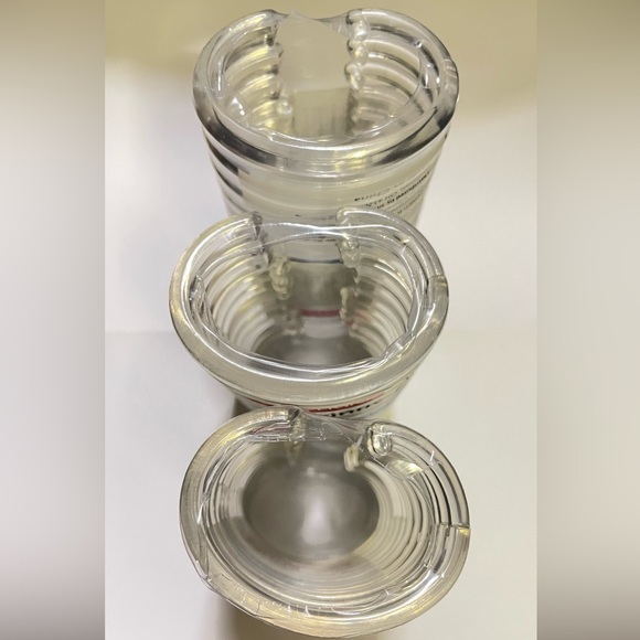 3packs of 12 clear plastic C-shaped shower curtain ring hooks. NWT - Picture 4 of 6